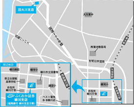 ふくおか証券柳川支店地図