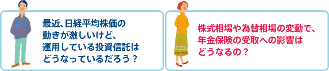 資産運用に関する疑問やご相談イメージ
