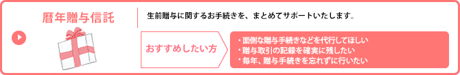 暦年贈与信託