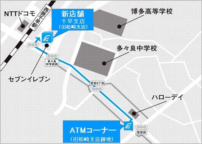 若宮5丁目出張所所在地マップ