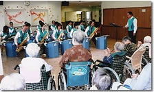 当行吹奏楽団による慰問演奏会