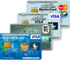 現在キャッシュカード一体型クレジットカードをお持ちのお客さまは、店頭でのお申込みが必要になります