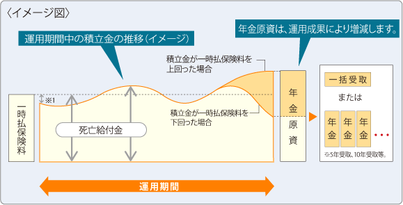 【イメージ図】変額個人年金保険