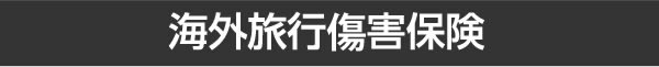 海外旅行傷害保険