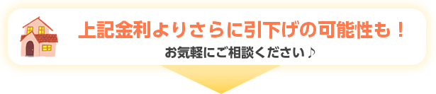 店頭金利よりさらに引き下げの可能性も！！