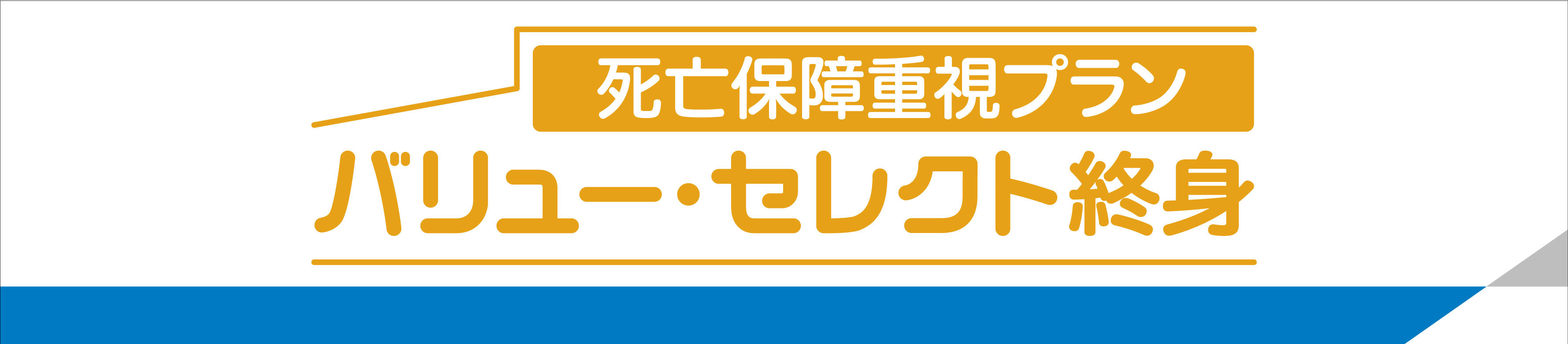 バリュー・セレクト終身(死亡保障重視プラン)