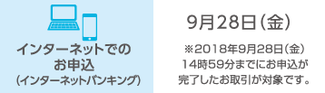 ネットでお申込〈対象〉個人のお客さま 現金300円プレゼント!!※投資信託取引の指定預金口座へご入金させていただきます。(平成30年10月下旬頃予定)