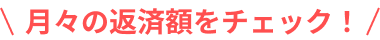 月々の返済額をチェック！