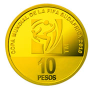 アルゼンチン金貨(表面)