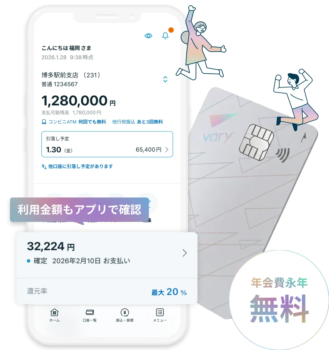 バリーカードとアプリの連携イメージ